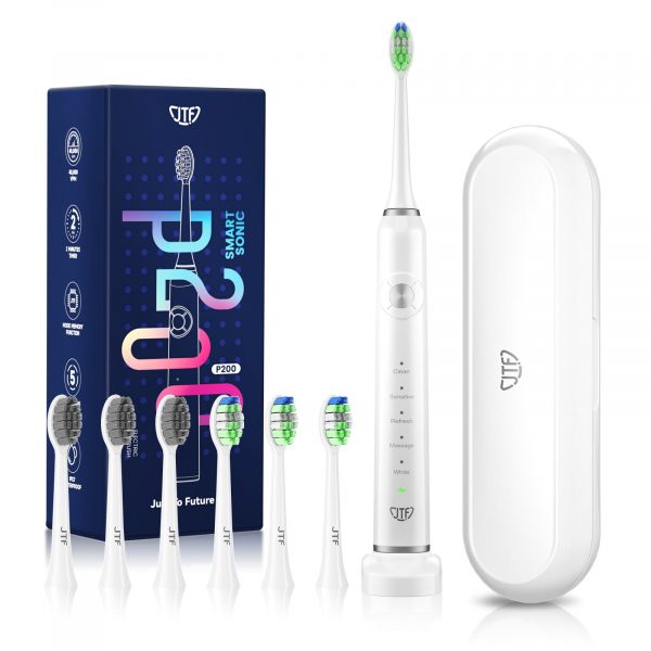 Sonic Electric Toothbrush JTF P200 – Powerful Plaque Removal & Long Battery Life - Image 2
