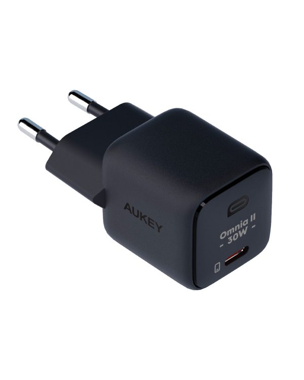 Aukey Omnia II Mini 30W USB-C GaN Charger (PA-B1L) - Image 2